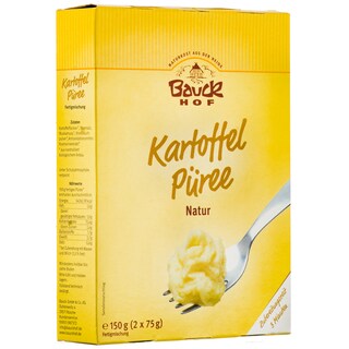 Bauck Hof | Piure de cartofi bio 2 portii 2x75g