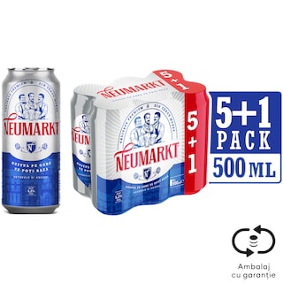 Neumarkt | Bere blonda 5+1 x 0.5L