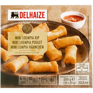 Delhaize | Mini rulouri cu pui 200g