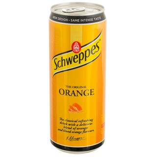 Schweppes | Bautura racoritoare carbogazoasa cu suc de portocale 0.33l
