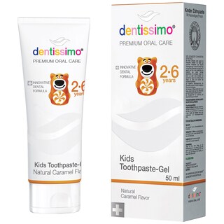 Dentissimo | Pasta de dinti pentru copii 2-6 ani 50ml