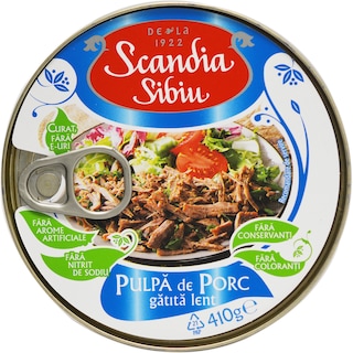 Scandia Sibiu | Pulpa de porc gatita lent 410g