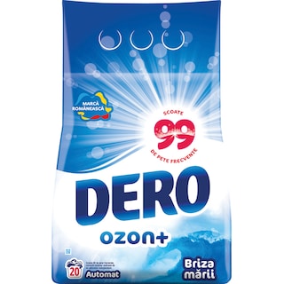 Dero | Ozon+ | Detergent automat 20 spalari Briza marii 2kg