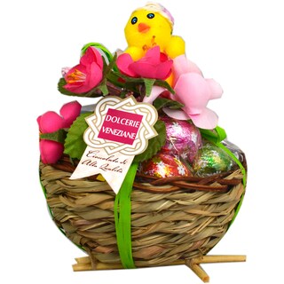Dolcerie Veneziane | Oua de ciocolata in cuib  150g