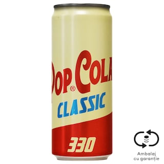 Pop Cola | Bautura carbogazoasa carbogazoasa 0.33L