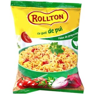 Rollton | Fidea instant cu gust de pui 60g