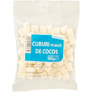 Euro Company | Cocos cuburi 100g