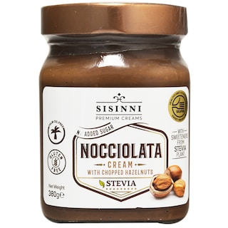 Sisinni | Crema tartinabila de alune, fara zahar adaugat 380g