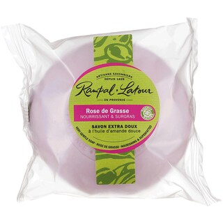 Rampal Latour | Sapun rotund Rose de Grasse bio 100g