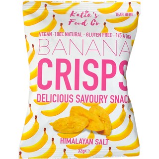 Kattie's Food | Chipsuri din banane cu sare de Himalaya 32g