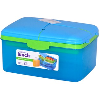 Sistema | Lunch | Caserola Lunch din plastic cu 3 compartimente 2l, diverse culori