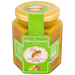 Apicola | Miere cu polen crud poliflor 230g
