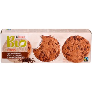 Delhaize Bio | Biscuiti cu ciocolata  200g