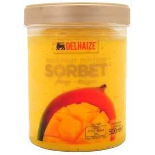 Delhaize | Sorbet mango 500ml