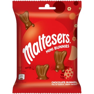 Maltesers | Mini iepurasi de ciocolata cu miez usor si crocant 58g