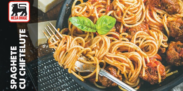 SPAGHETE CU CHIFTELUTE