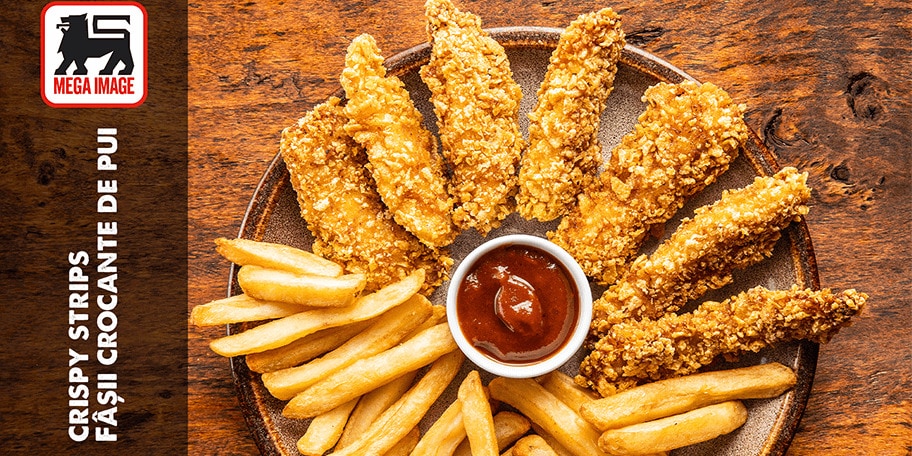 Crispy strips - fâșii crocante de pui