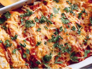 Enchiladas de pui