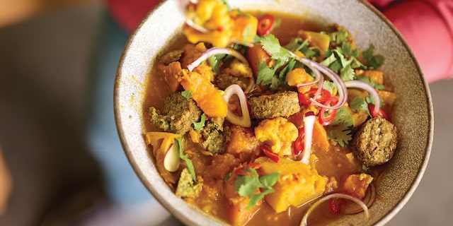 Curry de legume de toamnă