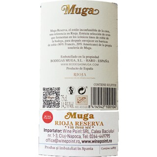 Muga Reserva | Vin rosu 0.75l