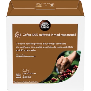 Nescafe | Dolce Gusto | Cafea Cafe au lait, 16 capsule