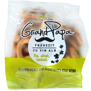 Grand Papa | Covrigei cu vin alb 100g