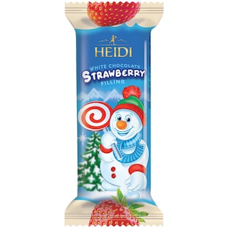 Heidi | Figurina Om de zapada de cicolalata alba cu capsuni 45g