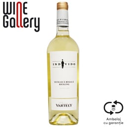 Chateau Vartely | Individo | Vin alb sec feteasca regala si Riesling 0.75L