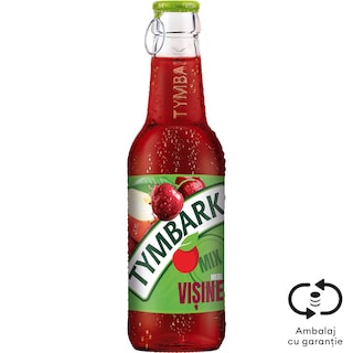 Tymbark | Bautura racoritoare necarbogazoasa cu suc de mere si visine 250ml