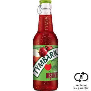 Bautura racoritoare necarbogazoasa cu suc de mere si visine 250ml
