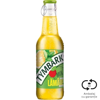 Tymbark | Bautura racoritoare necarbonatata cu suc de lamaie, mere si menta 250ml