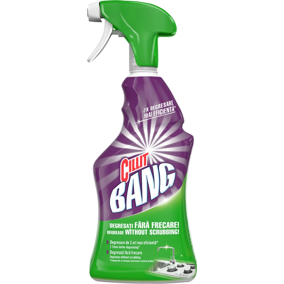 Cillit Bang | Detergent pulverizator degresant 750ml | Mega-image