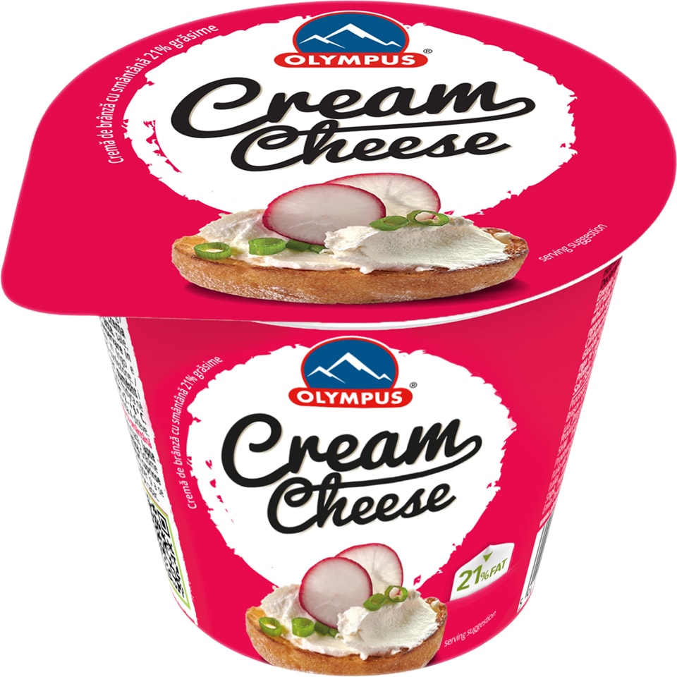 Olympus | Crema de branza cu smantana 21% grasime 200g | Mega-image
