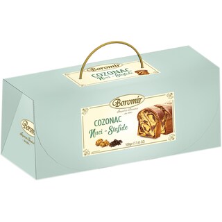 Boromir | Cozonac Vintage cu nuci si stafide 500g