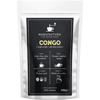Manufaktura | Cafea boabe Congo 200g