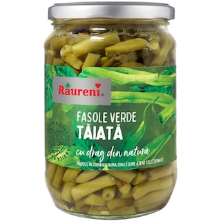 Raureni | Fasole verde taiata 690g