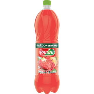 Prigat | Bautura racoritoare cu piure de banane si de capsuni 1.75L