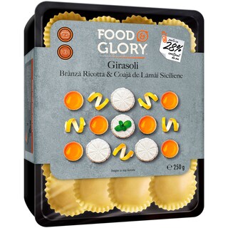 Food & Glory | Girasoli cu ricotta si coaja de lamai siciliene 250g