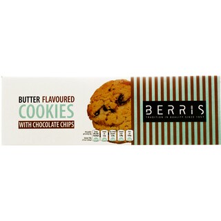 Berris | Biscuiti cu unt si chipsuri de ciocolata 180g