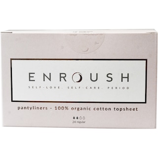 Enroush | Absorbante zilnice din bumbac organic, 24 bucati