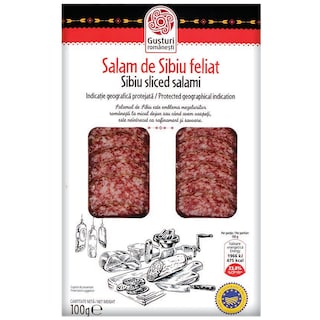 Gusturi romanesti | Salam de Sibiu feliat vid 100g
