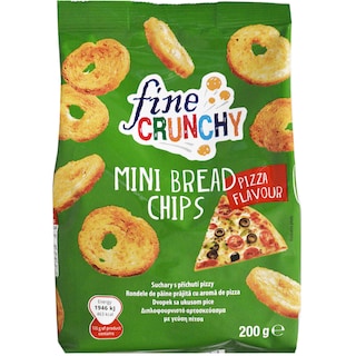 Fine Crunchy | Rondele de paine prajita cu aroma de pizza 200g