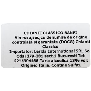 Banfi-Chianti Classico Riserva