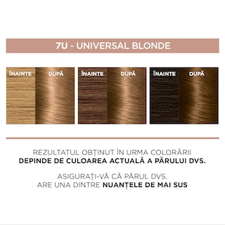 L'Oreal Paris | Vopsea pentru par 7U Universal Blonde