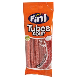 Fini | Jeleuri acrisoare cu aroma de capsuni 80g