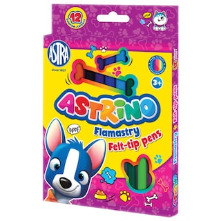 Astra | Carioci scolare, 12 culori, diverse modele