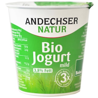 Andechser Natur | Iaurt bio 3.8% grasime 150g
