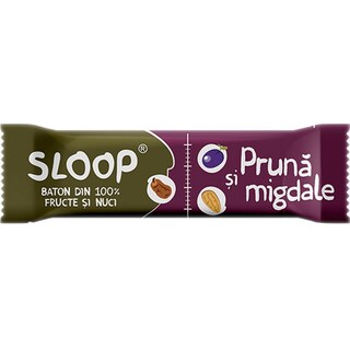 Sloop | Baton din fructe si nuci, pruna si migdale 42g