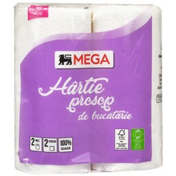 Hartie prosop de bucatarie, 2 straturi, 2 role