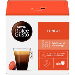 Nescafe | Dolce Gusto | Cafea Lungo, 16 capsule